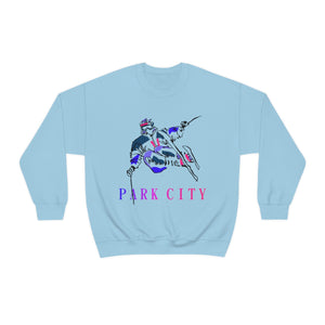 Park City blue Sweatshirt, Après Ski Sweatshirt, Sweatshirt, Ski Sweatshirt, Utah Sweatshirt, winter sweatshirt, ski Utah