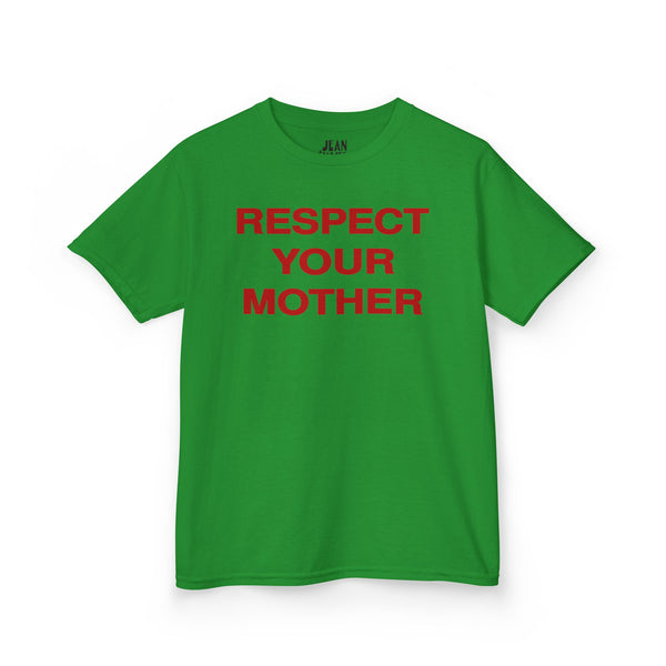 Respect Your Mother Tee Red Print