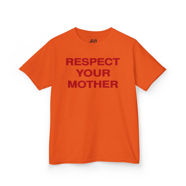 Respect Your Mother Tee Red Print