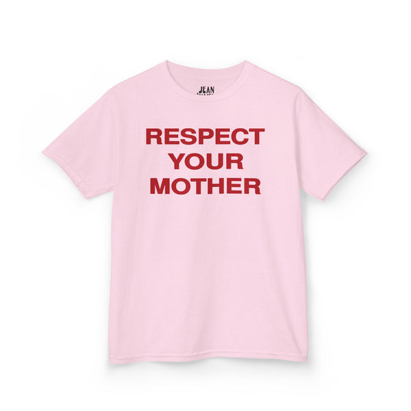 Respect Your Mother Tee Red Print