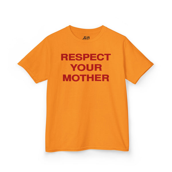 Respect Your Mother Tee Red Print