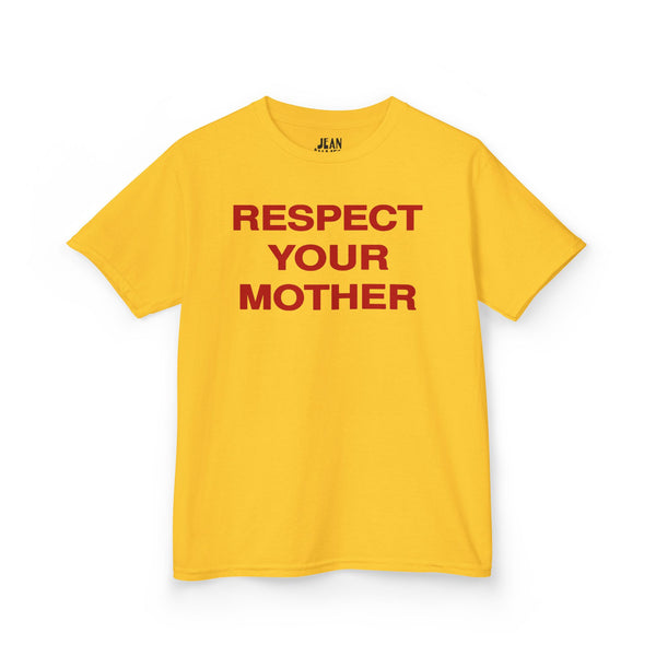 Respect Your Mother Tee Red Print
