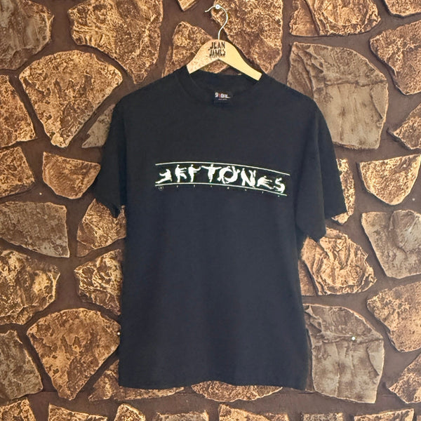 Vintage 1998 Deftones "Karate Silhouette" Band Tee – Black Giant Tag