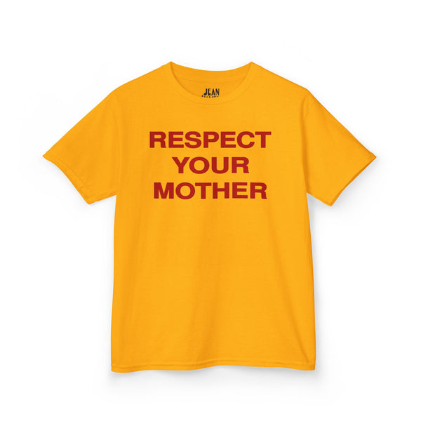Respect Your Mother Tee Red Print