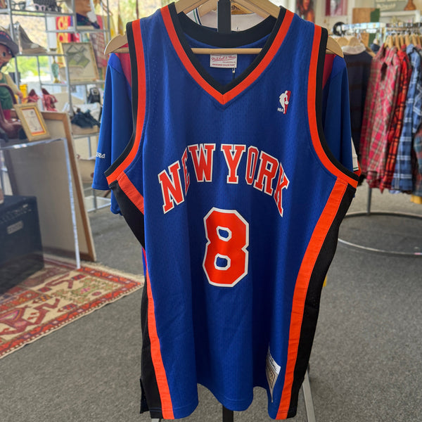 Mitchell & Ness New York Knicks Latrell Sprewell Jersey Blue – 3XL