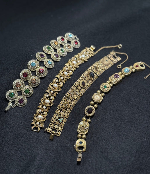 Vintage signed Judy Lee bracelet