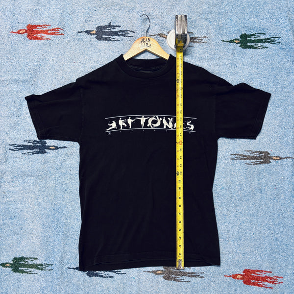 Vintage 1998 Deftones "Karate Silhouette" Band Tee – Black Giant Tag