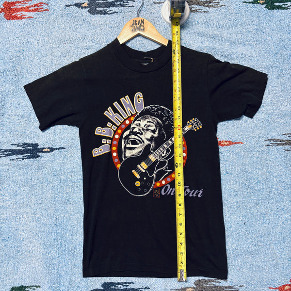 Vintage 80s B.B. King "On Tour" Concert Tee – Sportswear Tag Size S