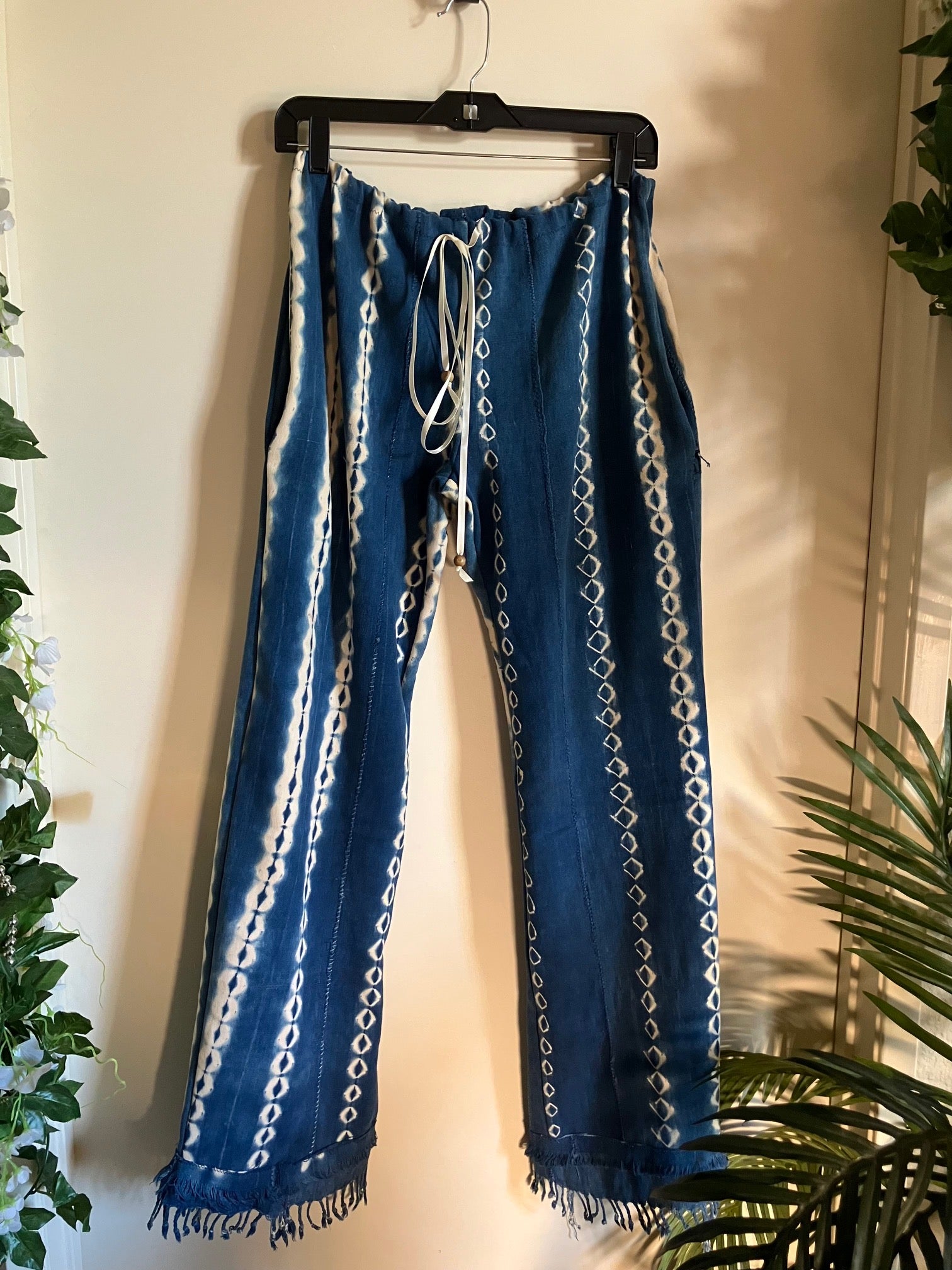 Mud cloth pants