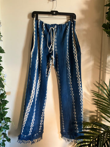 Mud cloth pants
