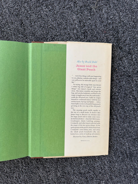 Charlie and the Chocolate Factory book 1964 !st Edition