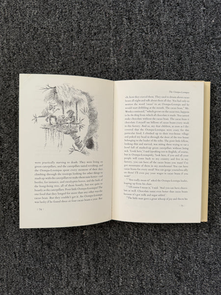 Charlie and the Chocolate Factory book 1964 !st Edition