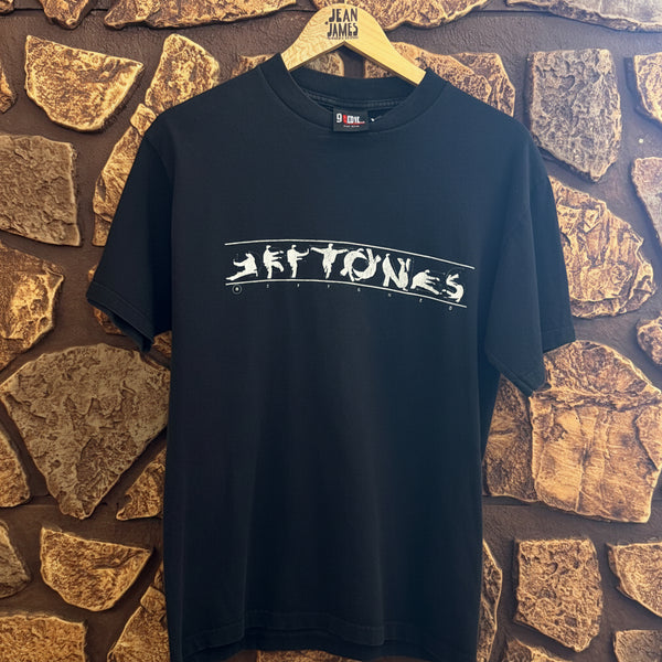 Vintage 1998 Deftones "Karate Silhouette" Band Tee – Black Giant Tag