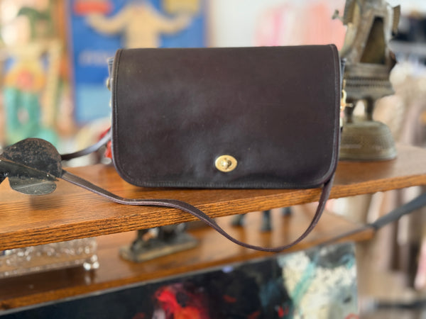 Vintage Coach Convertible Clutch 9635 Burgandy