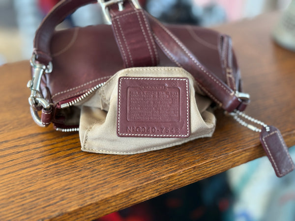 Coach Hampton Demi Buckle Bag 7542 "barbie bag"