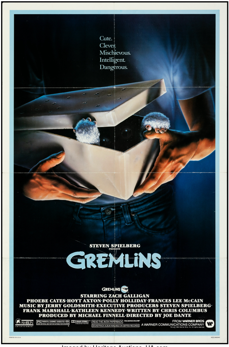 Original Gremlins, 1984 Movie Poster