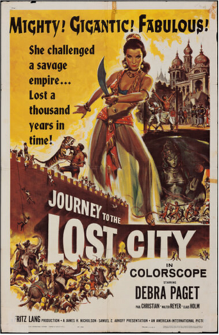 Original Journey to the Lost City (American International, 1960)