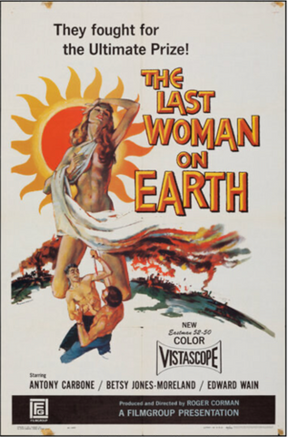 Original The Last Woman on Earth (Film Group, Inc., 1960)