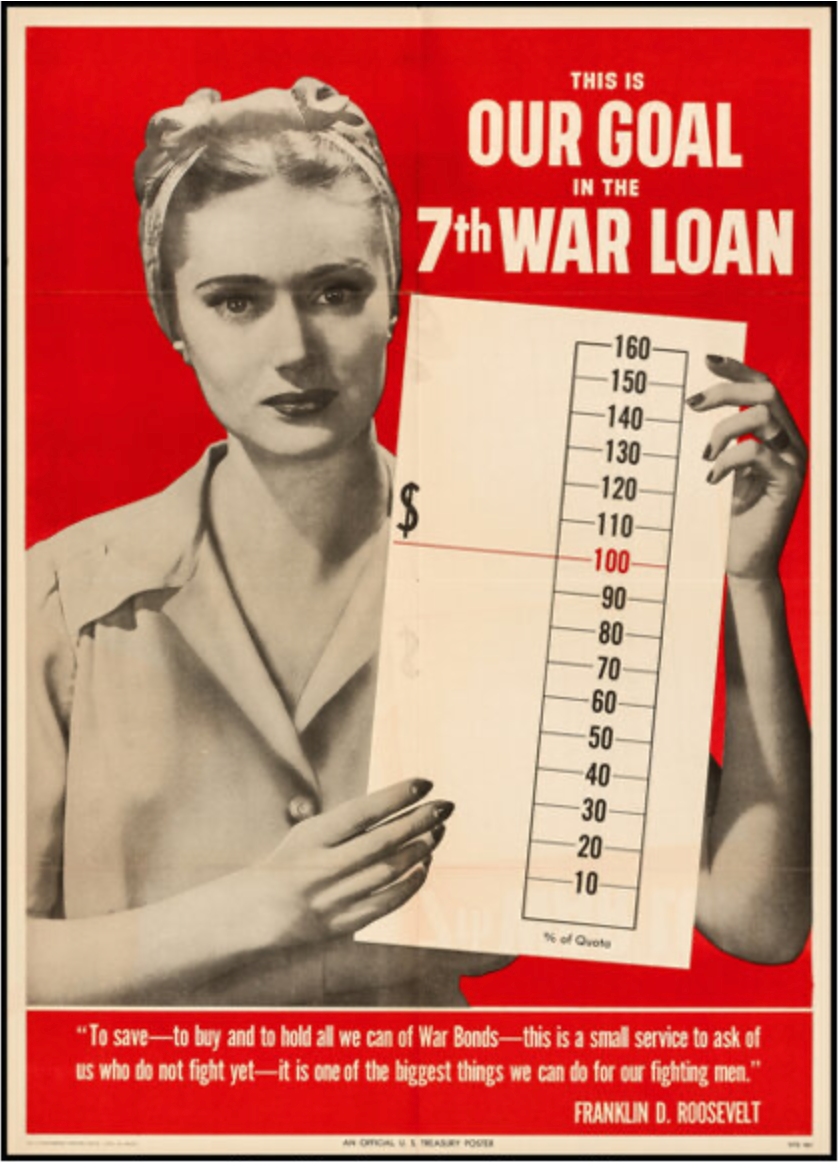 Original World War II Propaganda (U.S. Government Printing Office, 1945)