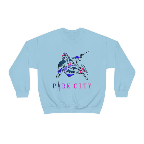 Park City blue Sweatshirt, Après Ski Sweatshirt, Sweatshirt, Ski Sweatshirt, Utah Sweatshirt, winter sweatshirt, ski Utah