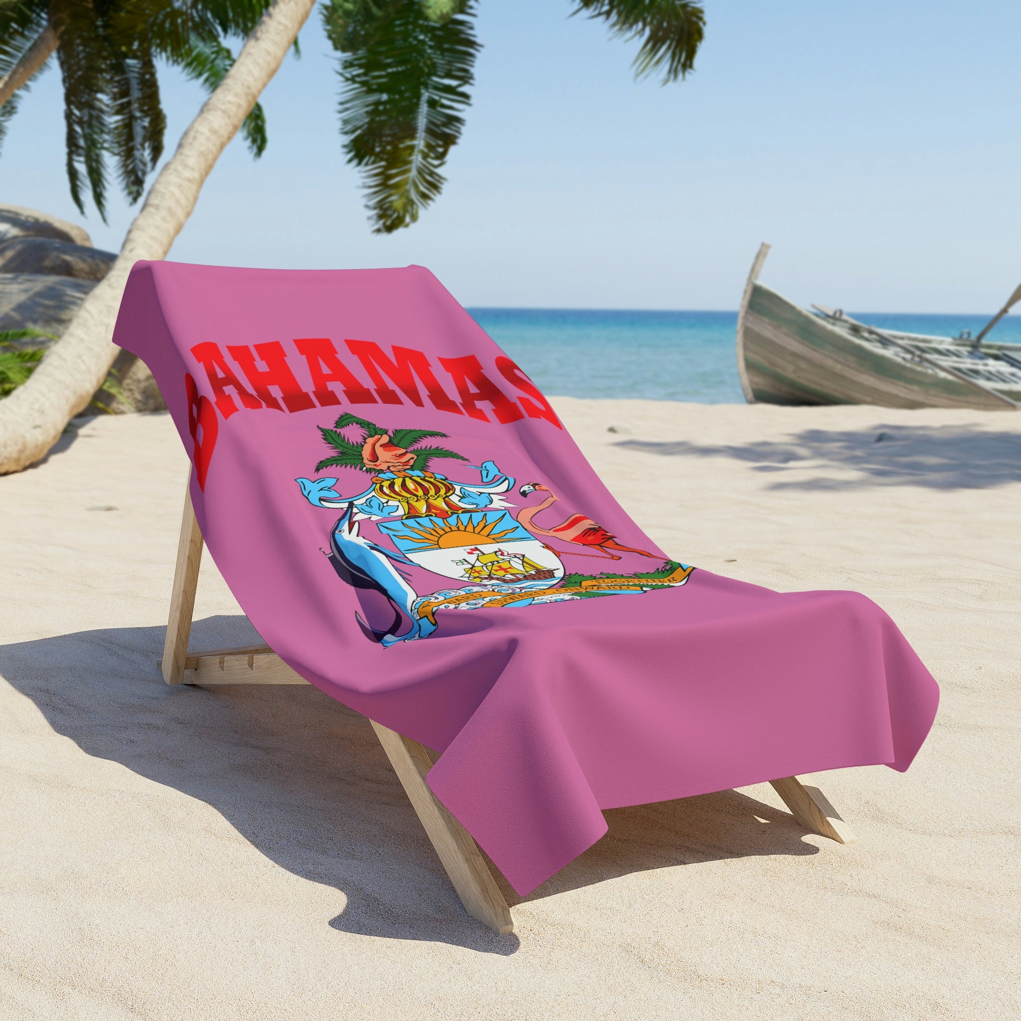 Bahamas Beach Towel, Personalized Beach Towel, Bahamas Beach towel, Custom Beach Towel, Beach Towels, name towel