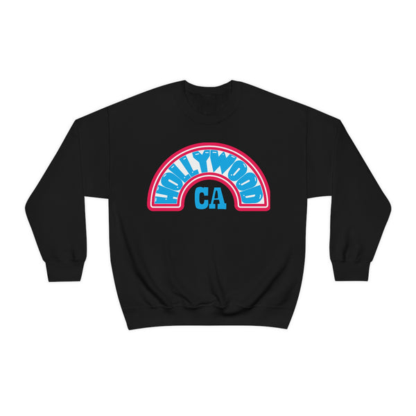 Hollywood Sweatshirt, Hollywood Crewneck, Hollywood Shirt, Hollywood California, Spring Break Beach Sweatshirt, Beach Cover Up