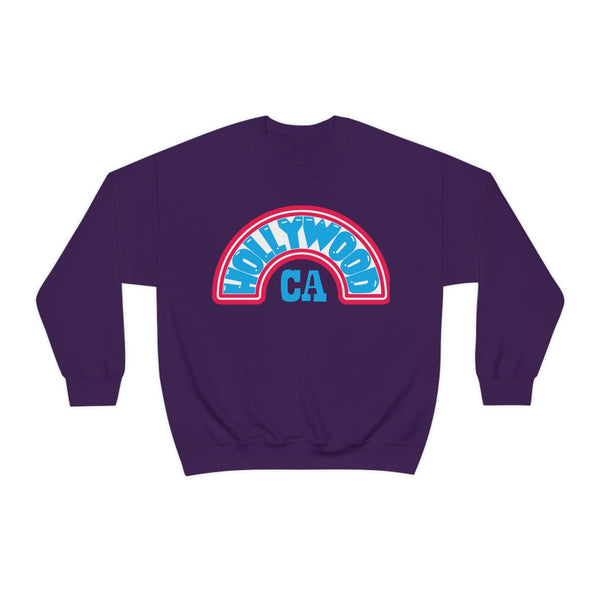 Hollywood Sweatshirt, Hollywood Crewneck, Hollywood Shirt, Hollywood California, Spring Break Beach Sweatshirt, Beach Cover Up