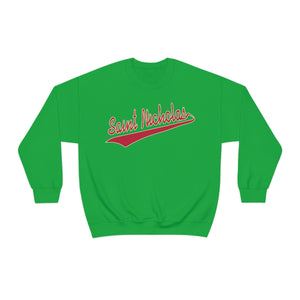 Saint Nicholas Green Crewneck Sweatshirt