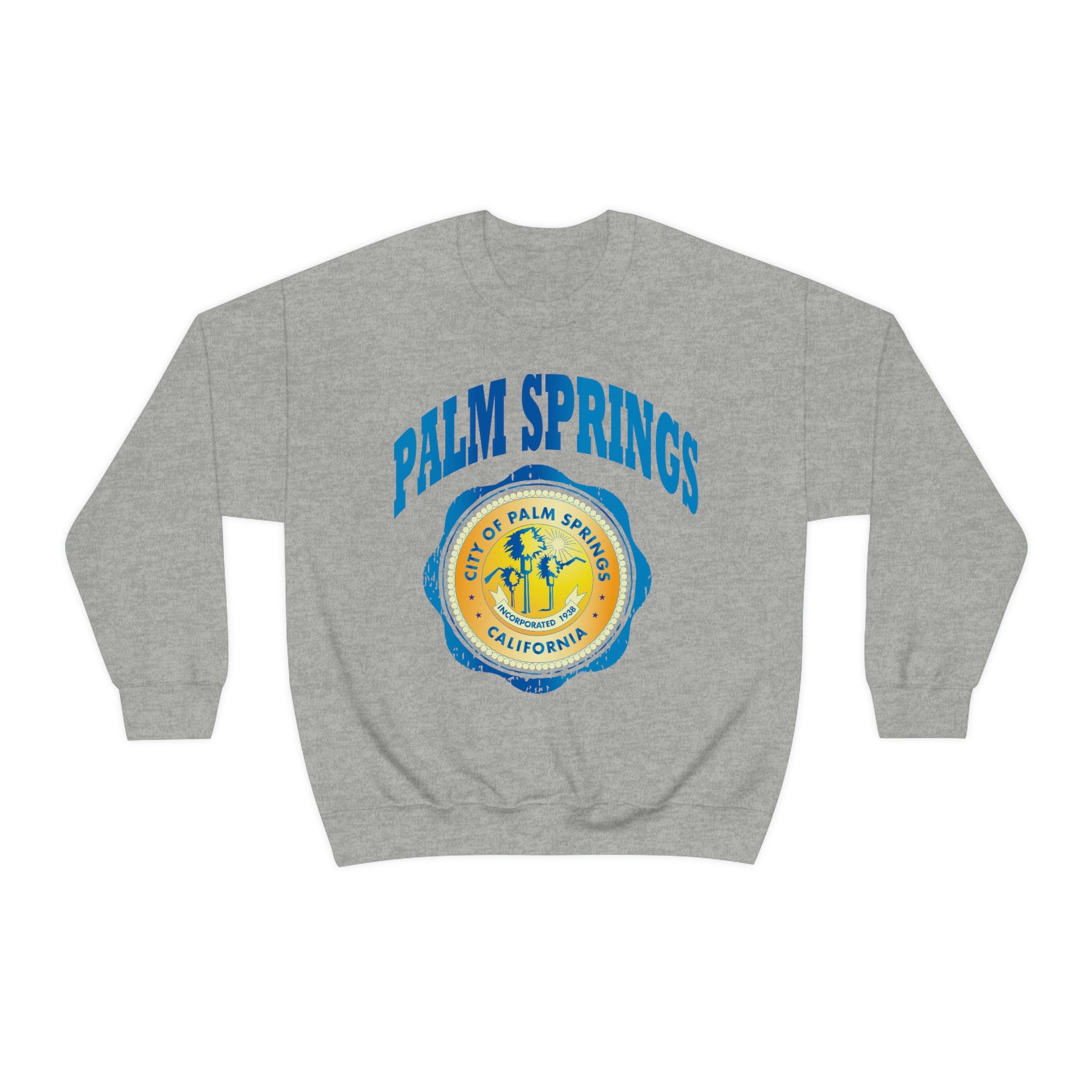Palm Springs Sweatshirt, Palm Springs Crewneck, Palm Springs Shirt, Caribbean Beach Pullover, Spring Break Beach Sweatshirt, Beach Cover Up