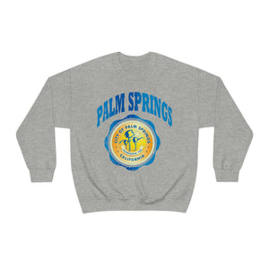 Palm Springs Sweatshirt, Palm Springs Crewneck, Palm Springs Shirt, Caribbean Beach Pullover, Spring Break Beach Sweatshirt, Beach Cover Up