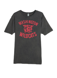 Vintage Black Washington Wildcat Tee
