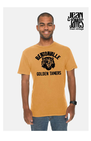 GOLDEN TAMERS Vintage Mustard T-shirt