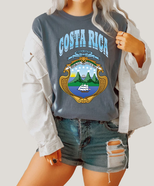 Costa Rica t-shirt, Costa Rica Crewneck, Costa Rico Shirt, Caribbean Beach Pullover, Spring Break Beach t-shirt, Beach Cover Up