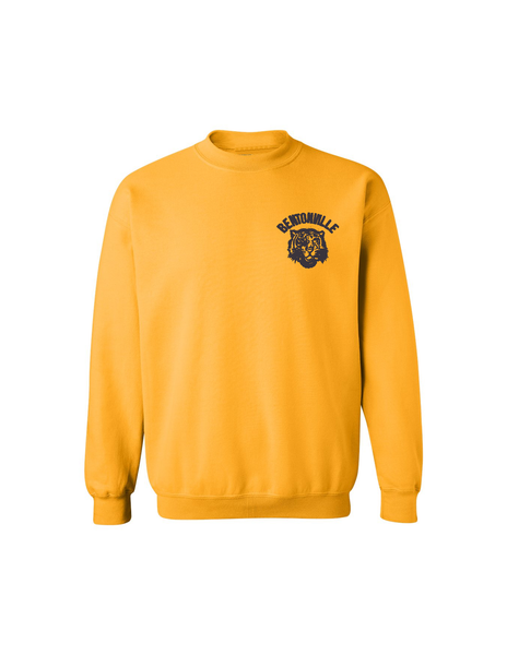 Gold Tiger Crewneck Sweatshirt