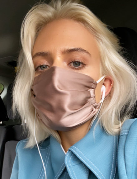 nude silk mask
