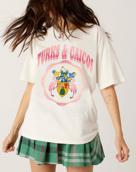 Turks and Caicos Sweatshirt, Turks and Caicos Crewneck, Turks and Caicos Shirt, Caribbean Beach Pullover, Spring Break Beach Sweatshirt