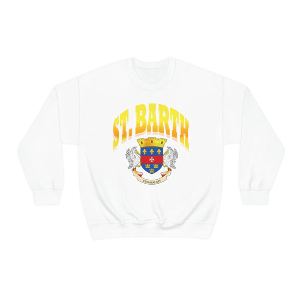 St Barths Sweatshirt, St Barths Crewneck, St Barths Shirt, Caribbean Beach Pullover, Spring Break Beach Sweatshirt, Beach Cover Up