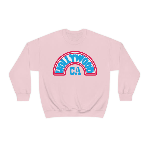 Hollywood Sweatshirt, Hollywood Crewneck, Hollywood Shirt, Hollywood California, Spring Break Beach Sweatshirt, Beach Cover Up