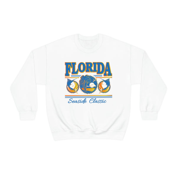 Florida Sweatshirt, Florida Crewneck, Florida Shirt, Caribbean Beach Pullover, Spring Break Beach Sweatshirt, Beach Cover Up