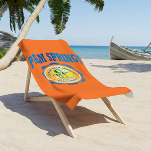 Palm Springs Beach Towel, Personalized Beach Towels, Pool Towels, Adult Beach Towels, Monogrammed Pool Towels, Pattern Pool Towels