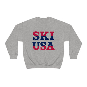 Ski USA Sweatshirt, Ski Sweatshirt, Après Ski Sweatshirt, Girls Weekend Sweatshirt, Ski Sweater, Ski Trip, Ski USA sweatshirt
