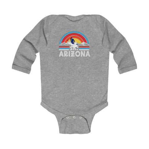 Ski Arizona Infant Long Sleeve Bodysuit