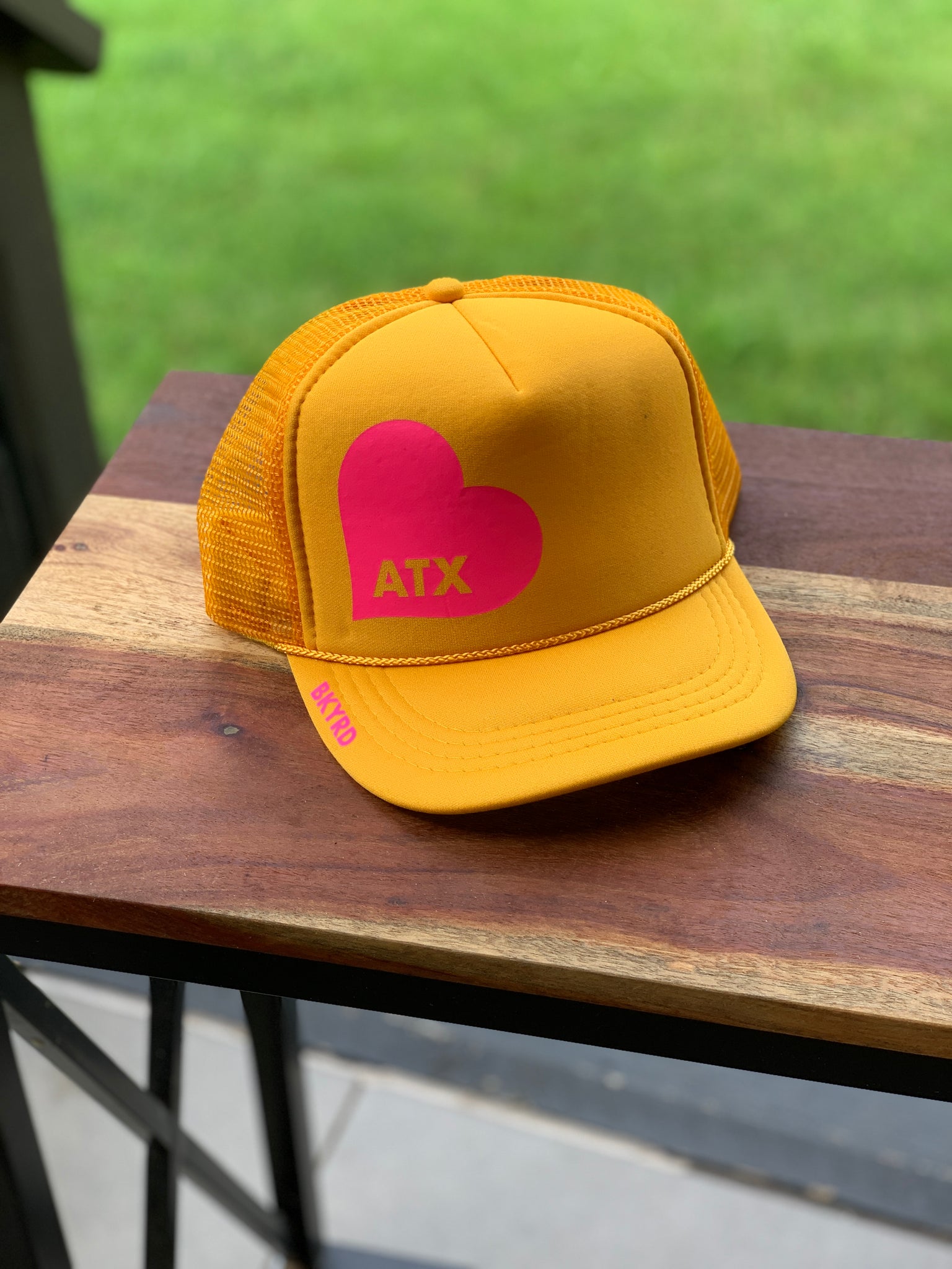 Yellow 💗ATX Trucker Hat