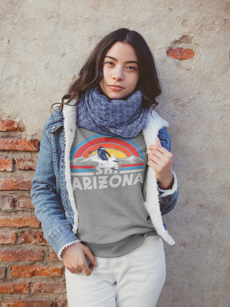 Ski Arizona Sweatshirt, Après Ski Sweatshirt, Girls Weekend Sweatshirt, Ski Sweater, Ski Trip, Arizona sweatshirt